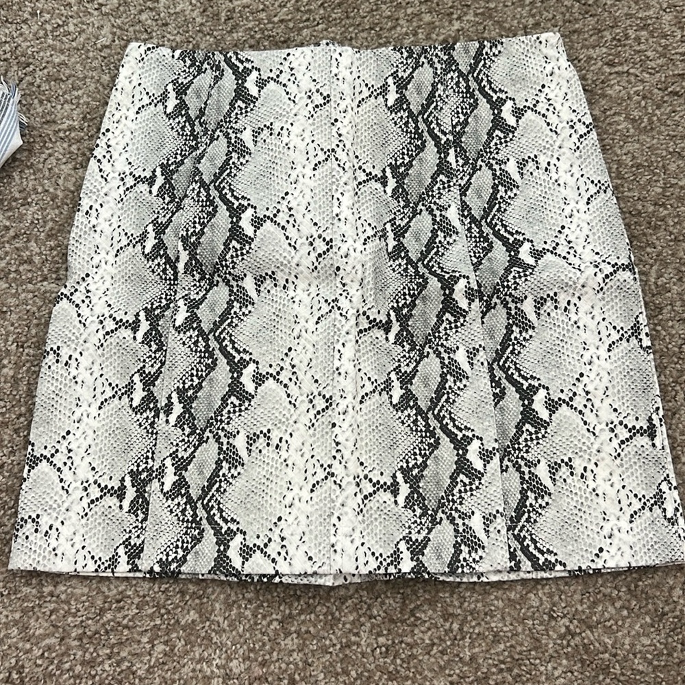 snake skin skirt